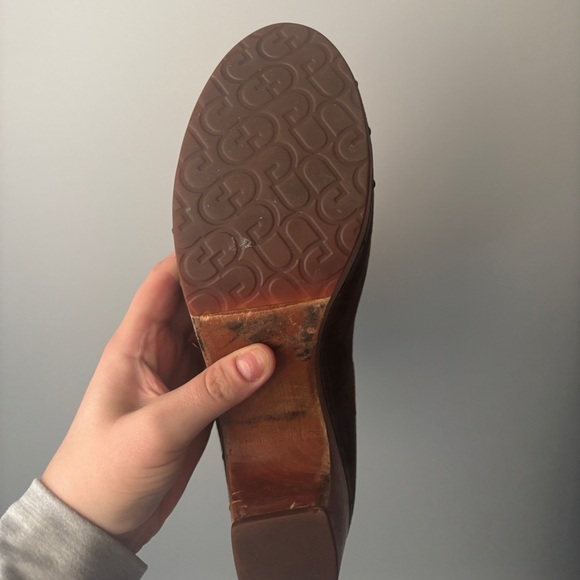 UGG Women's Lynnea Shearling Ankle Clog Boots Sheepskin Fold-Over Lining Size 10 - Picture 7 of 16